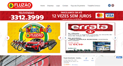 Desktop Screenshot of fluzaoconstrucao.com.br