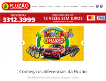 Tablet Screenshot of fluzaoconstrucao.com.br